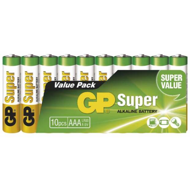 GP B1310G Alkalická baterie Super LR03 AAA