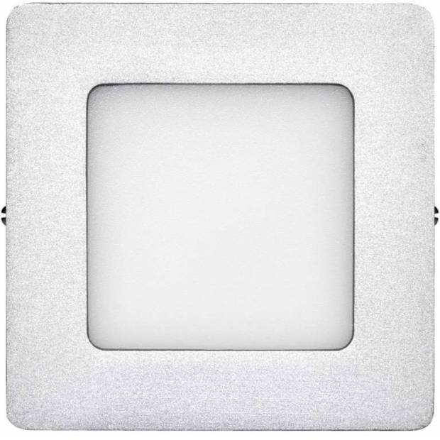 ZM6222 LED panel 120×120, přisazený stříbrný, 6W neutrální bílá EMOS Lighting