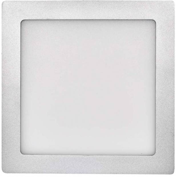 ZM6242 LED panel 224×224, přisazený stříbrný, 18W neutrální bílá EMOS Lighting