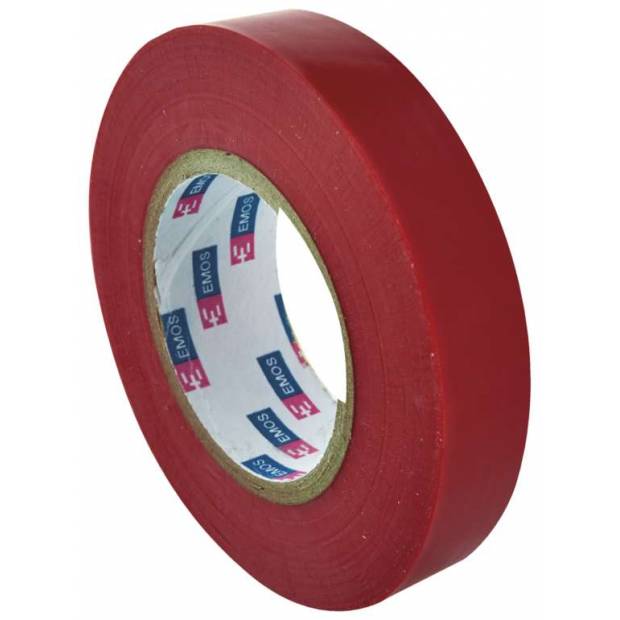 F61513 Izolační páska PVC 15mm / 10m červená EMOS