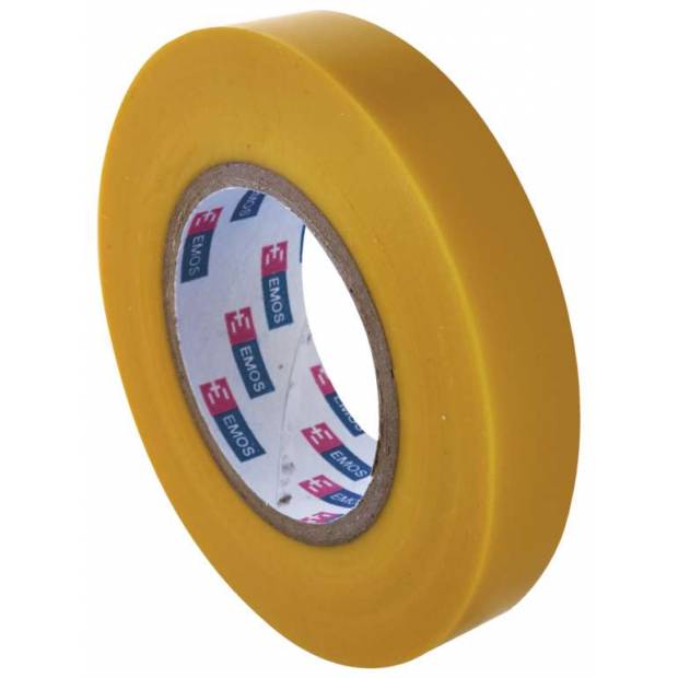 F61516 Izolační páska PVC 15mm / 10m žlutá EMOS