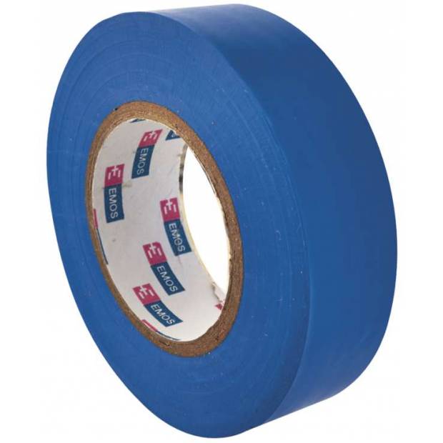 F61924 Izolační páska PVC 19mm / 20m modrá EMOS
