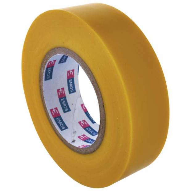 F61926 Izolační páska PVC 19mm / 20m žlutá EMOS