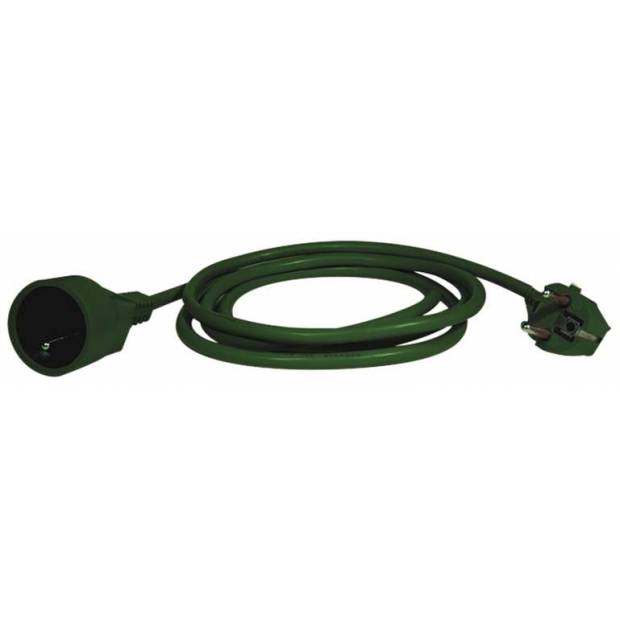 Emos P0115Z Prodlužovací přívod - spojka 5m, zelená