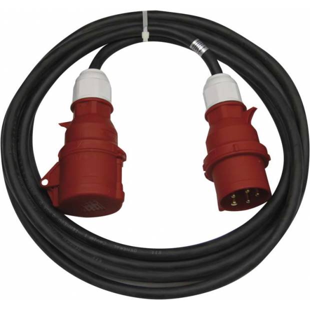 Emos PM0901 gumový prodlužovací kabel 5m CGSG 5x16A s koncovkami 5pól