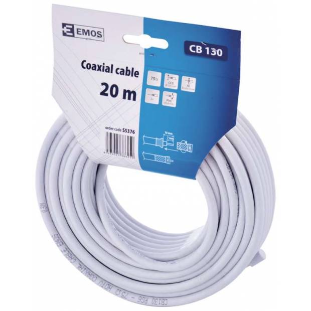 Emos S5376 Koaxiální kabel CB130 20m