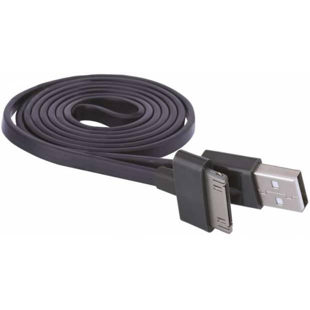 Emos SM7012BL Kabel USB 2.0 A/M - i30P/M 1m černý