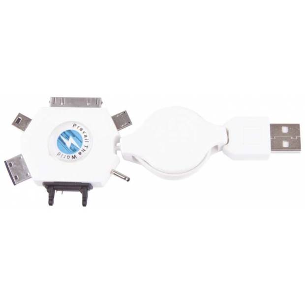 Emos SM7043 Kabel USB 2.0 A/M - MULTI/M 0,8m