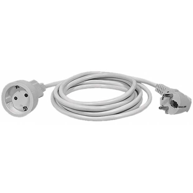P0123R Prodlužovací kabel 3 m / 1 zásuvka / bílý / PVC / 1,5 mm2 EMOS