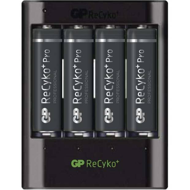 B04211 GP USB nabíječka baterií U421 + 4× AA GP ReCyko+ Pro GP Batteries