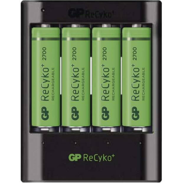 B04218 GP USB nabíječka baterií U421 + 4x AA GP ReCyko+ GP Batteries