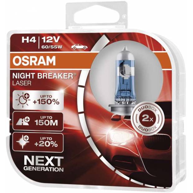 C2606.3 Autožárovka OSRAM H4 12V 55W 64193 NBL Osram