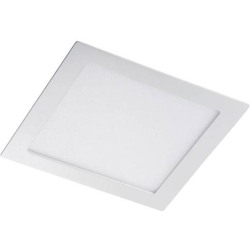 Stropní vestavné LED svítidlo Katro čtvercové příkon 18W,  barva světla neutrální bílá