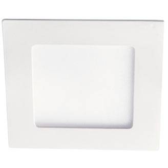 Stropní vestavné LED svítidlo Katro čtvercové příkon 6W,  barva světla teplá bílá