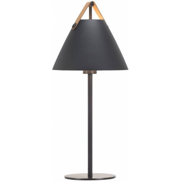 NL 46205003 NORDLUX 46205003 Strap - Designová stolní lampa 55cm, černá Nordlux