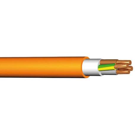 Silový kabel PRAFlaSafe 3x1.5-O s malým množstvím uvolněného tepla v případě požáru