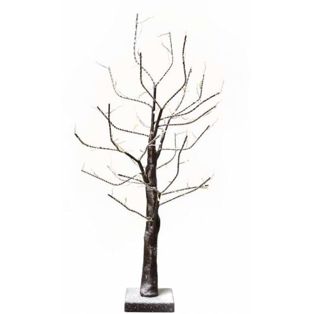 ZY2253 LED vánoční stromek, 60cm, 3× AA, vnitřní, teplá bílá, čas. EMOS Lighting