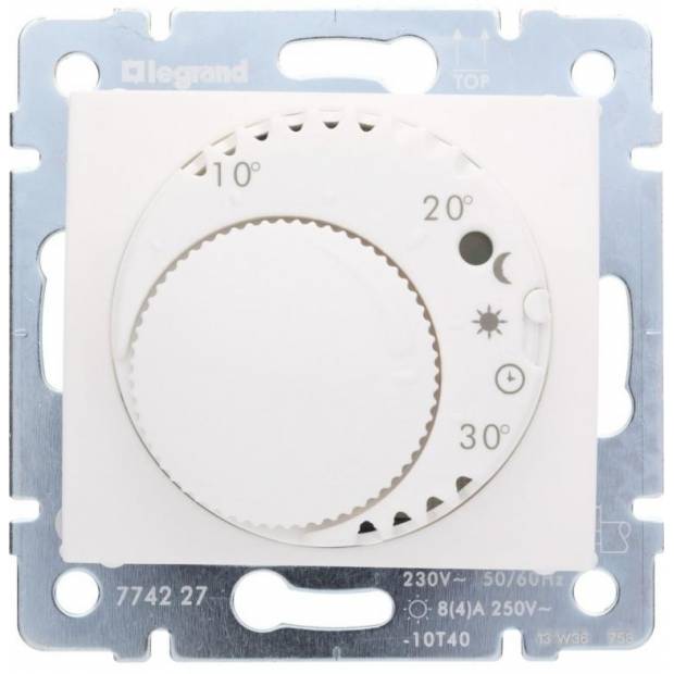 VALENA bílý termostat standard 774226
