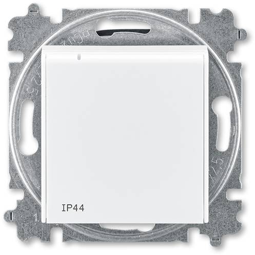 ABB 5519H-A02997 03 Zásuvka jednonásobná IP 44, s ochranným kolíkem, s clonkami, s víčkem