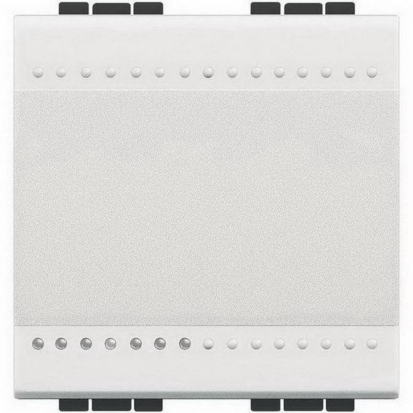 BTicino LivingLight přepínač číslo 6 automatické svorky 2-modulový N4003M2A barva Bílá