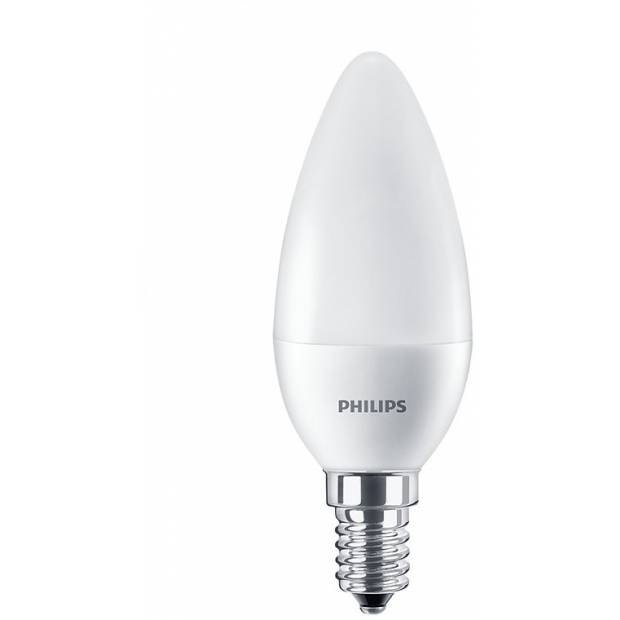 Svíčkové matné žárovky E14 LED výška 114mm značka Philips j
