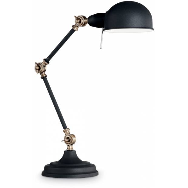 TRUMAN TL1 NERO Ideal Lux 145211 stolní lampa