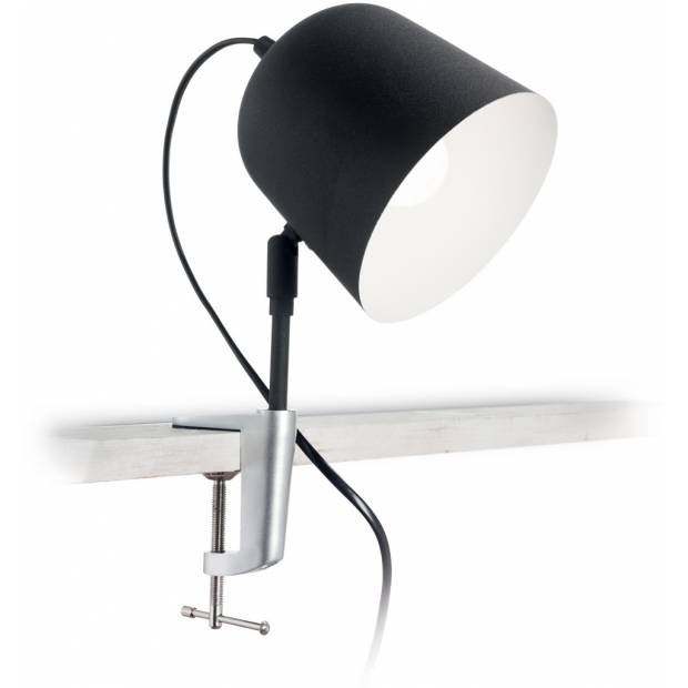 LIMBO AP1 NERO Ideal Lux 180229 stolní lampa se svěrákem