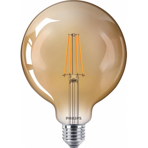 FILAMENT Classic LEDbulb D 8-50W G120 E27 822 GOLD