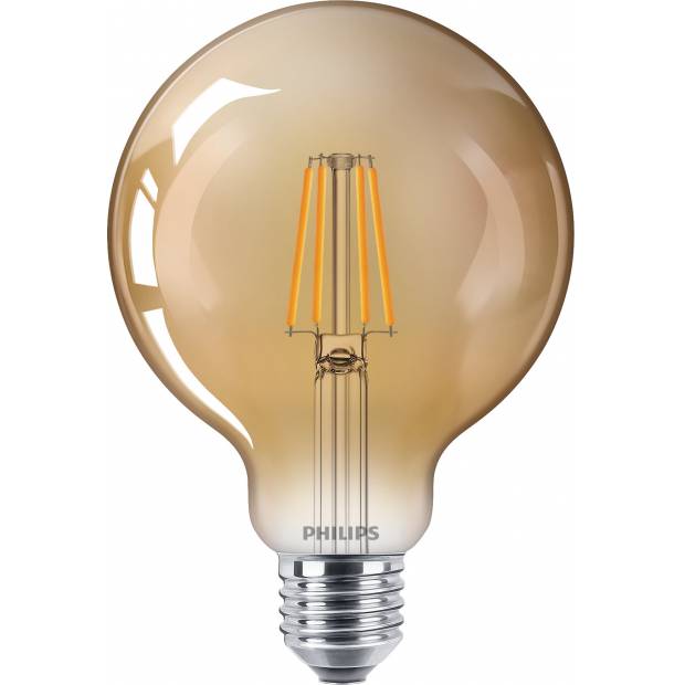 Philips Vintage stylová žárovka LED classic 35W E27 GOLD výběr ze 2 průmeru baňky