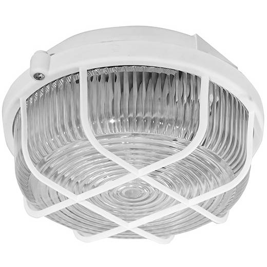 SKP-M-100/B KRUH MAT přisazené stropní a nástěnné kruhové svítidlo 100W, bílá Panlux