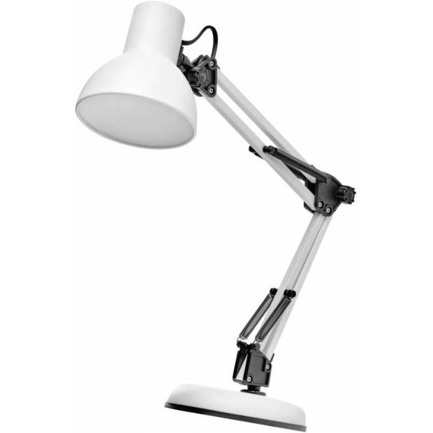 Z7609W Stolní lampa LUCAS na žárovku E27, bílá EMOS