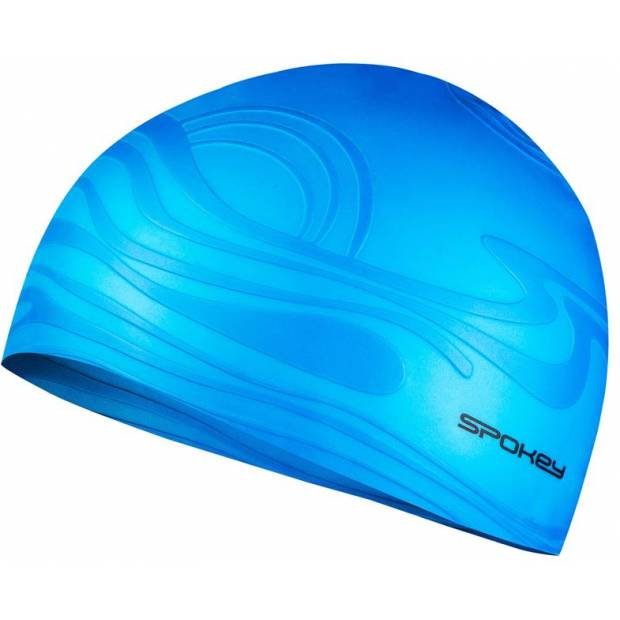 Spokey SHOAL-Plavecká čepice silikonová modrá Spokey