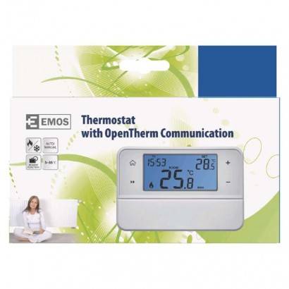 P5606OT Pokojový termostat s komunikací OpenTherm, drátový, P5606OT EMOS