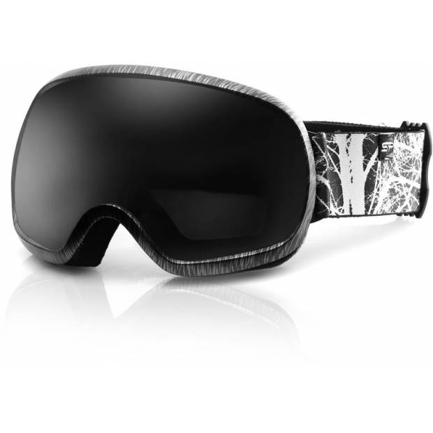 Spokey PARK lyžařské brýle černo-bílé Spokey