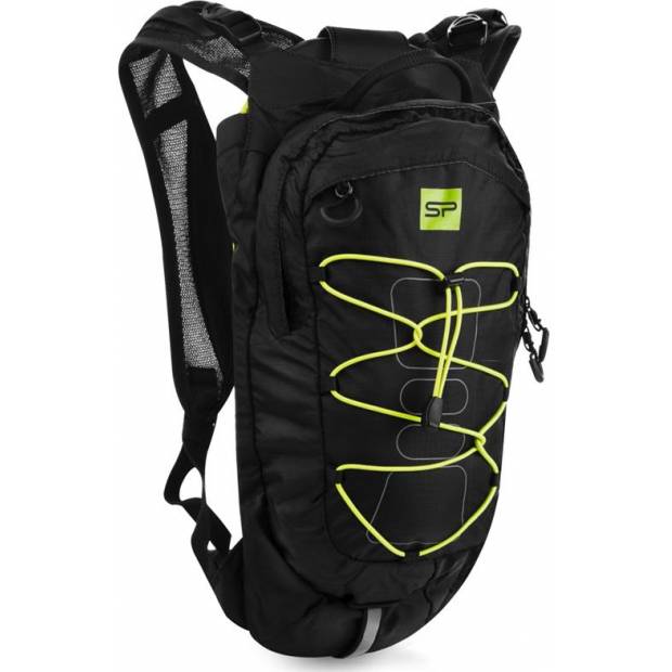 Spokey DEW Sportovní, cyklistický a běžecký batoh 15 l, černo-žlutý Spokey
