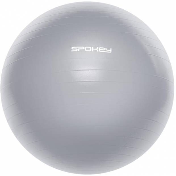 Spokey FITBALL III Gymnastický míč 75 cm včetně pumpičky, šedý Spokey
