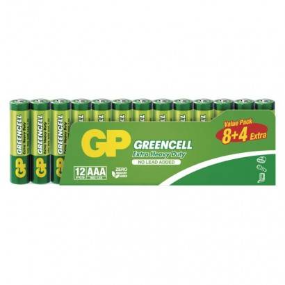 B1210F Zinková baterie GP Greencell AAA (R03) GP Batteries
