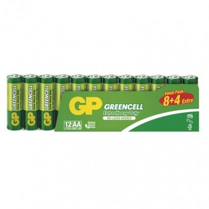 B1220F Zinková baterie GP Greencell AA (R6) GP Batteries