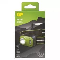 P8567 LED nabíjecí čelovka GP Xplor PHR17, 500 lm GP