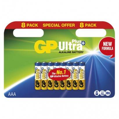 B17118 Alkalická baterie GP Ultra Plus AAA (LR03) GP