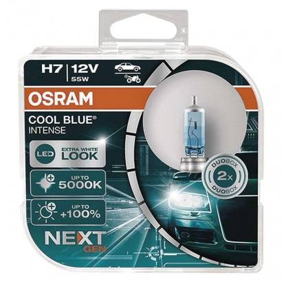 C2608.4 Autožárovka OSRAM H7 55W 12V 64210 CBN COOL BLUE Osram