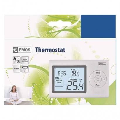 P5607 Pokojový termostat, P5607 EMOS