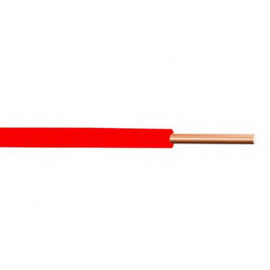 H07V-U 1,5mm (CY) rudý kabel