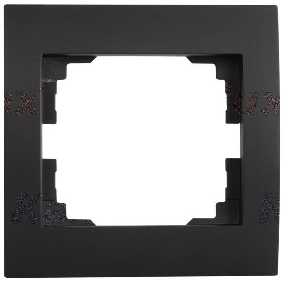 Kanlux LOGI   Jednoduchý horizontální rámeček - černá matná 33572