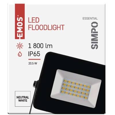 ZS2222 LED reflektor SIMPO 20,5W neutrální bílá EMOS Lighting