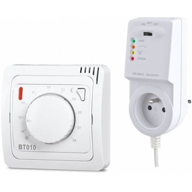 Analogový bezdrátový termostat prostorový BT013 Elektrobock