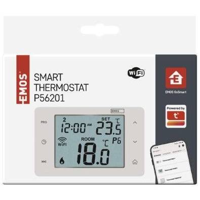 P56201 GoSmart Digitální pokojový termostat P56201 s wifi EMOS