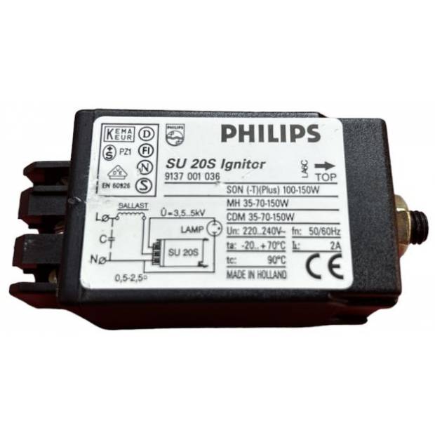 Zapalovač pro výbojky 35W - 150W Philips SU 20S