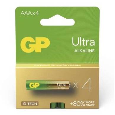 B02114 Alkalická baterie GP Ultra AAA (LR03) GP