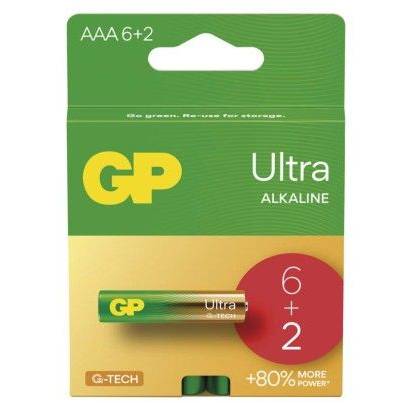 B02118 Alkalická baterie GP Ultra AAA (LR03) GP